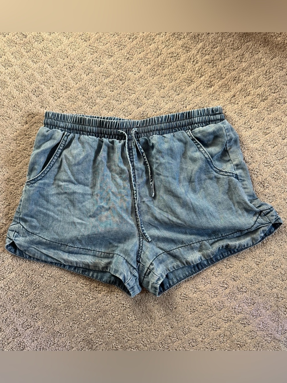 Universal Thread Elastic Waistband Pull On Shorts Size S Lightweight